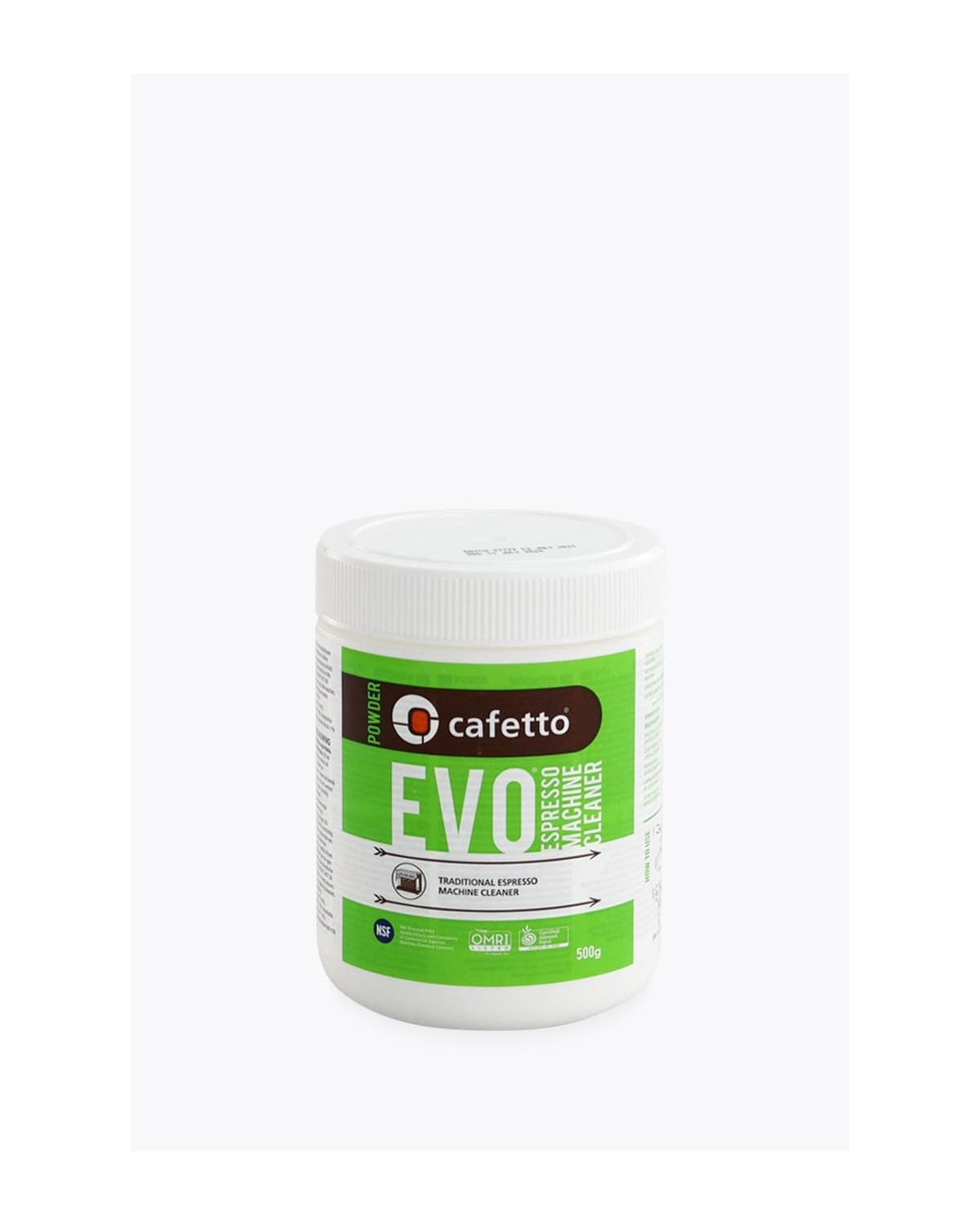 Cafetto Evo espressomachine reiniger 500 gram pot