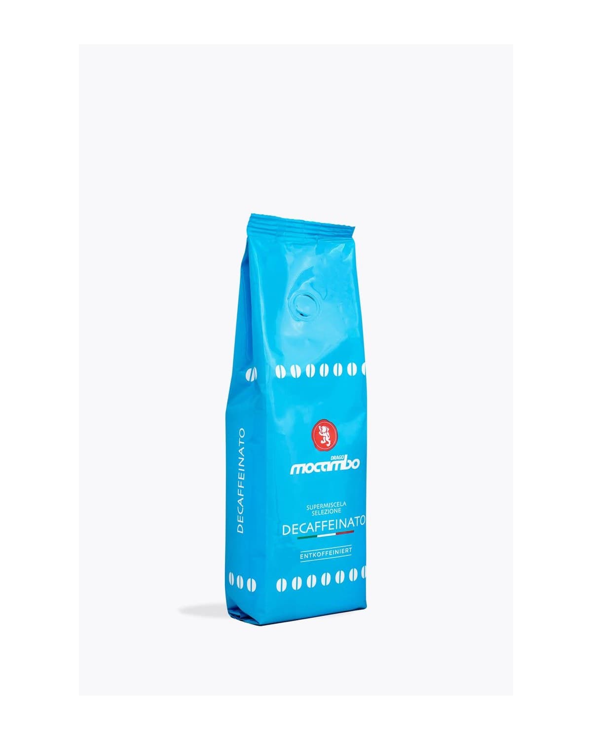 Drago Mocambo cafeïnevrije koffiebonen 250g verpakking