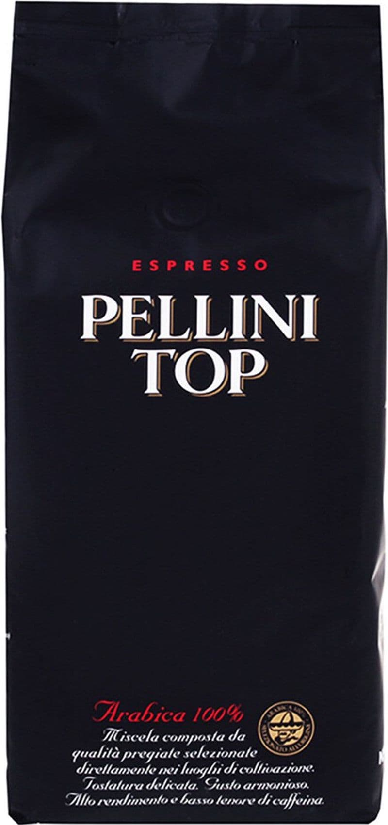 Pellini Top 100% Arabica koffiebonen 1kg verpakking