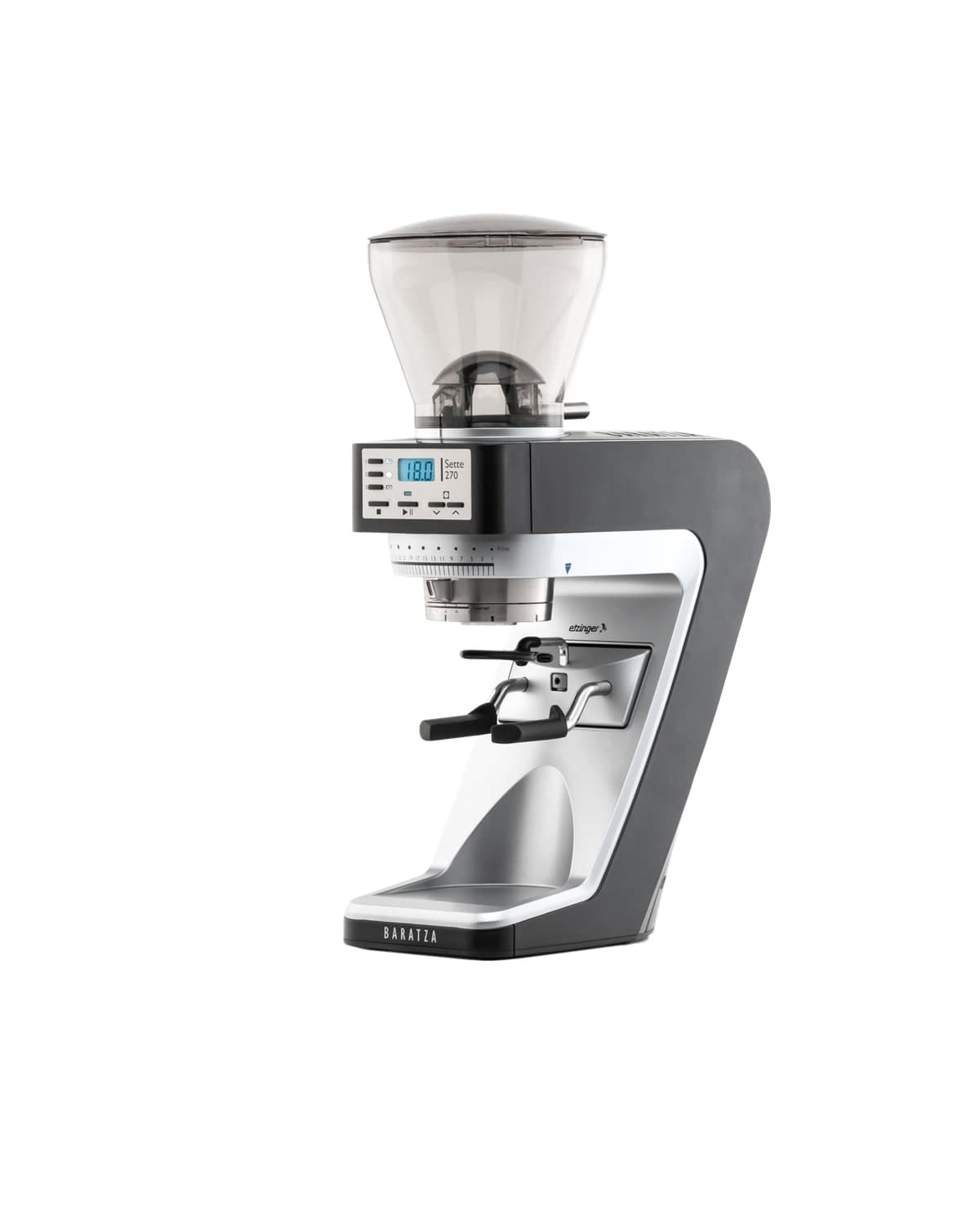 Baratza Sette 270 espressomolen met straight-through design en digitale display
