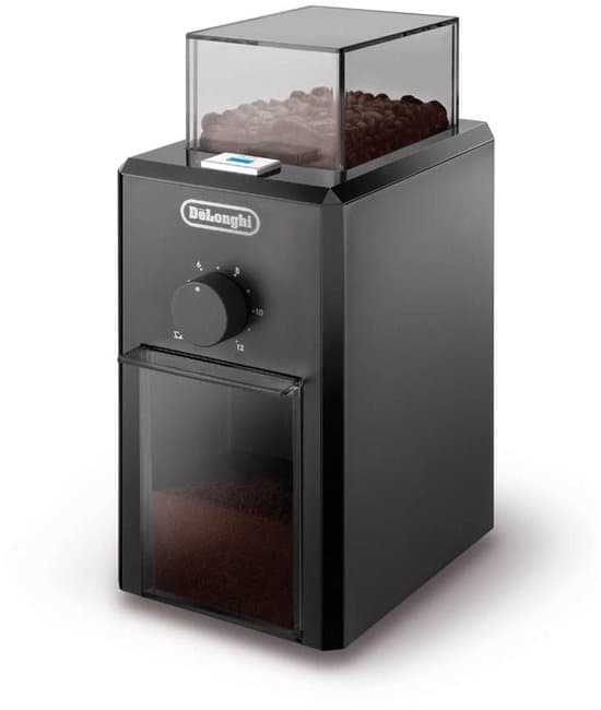 De'Longhi KG79 elektrische koffiemolen in zwart