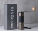 KINGrinder K6 handmatige koffiemolen in zilver