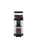 Moccamaster KM5 koffiemolen Polished Silver met glazen opvangbak