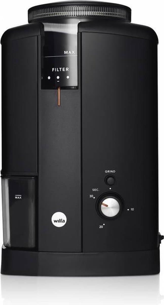 Wilfa Svart Aroma CGWS-130B koffiemolen in zwart