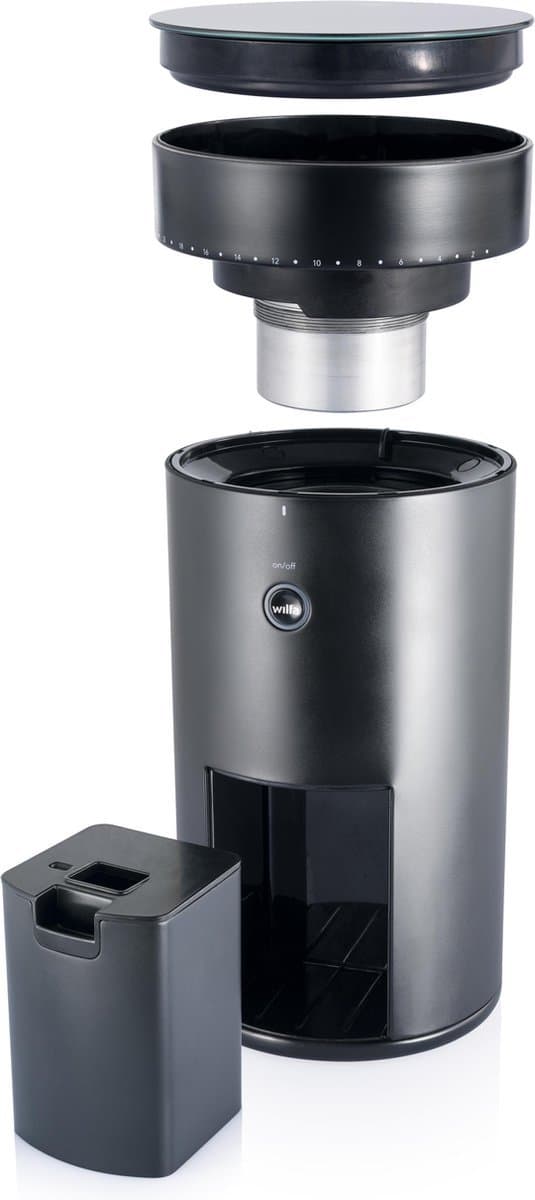 Wilfa Uniform WSFBS-100B koffiemolen in zwart