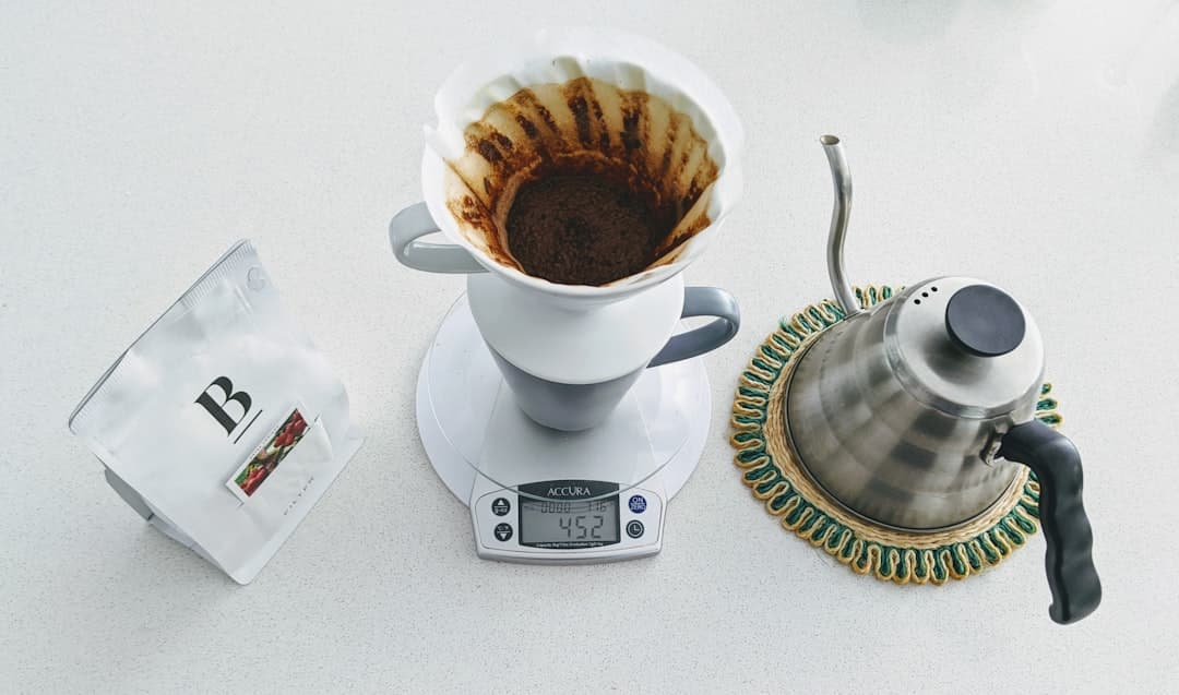 Gooseneck waterketel voor pour-over koffie