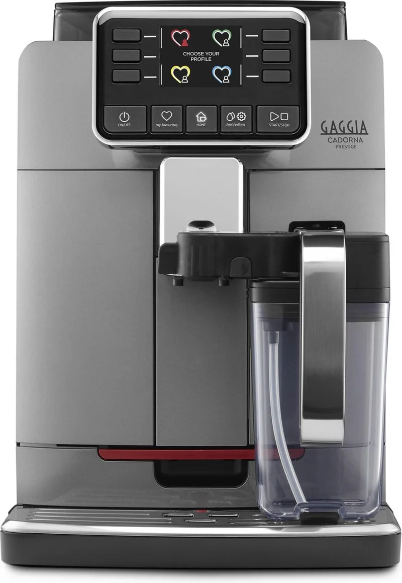 Gaggia Cadorna Prestige volautomatische espressomachine met geïntegreerde melkkan