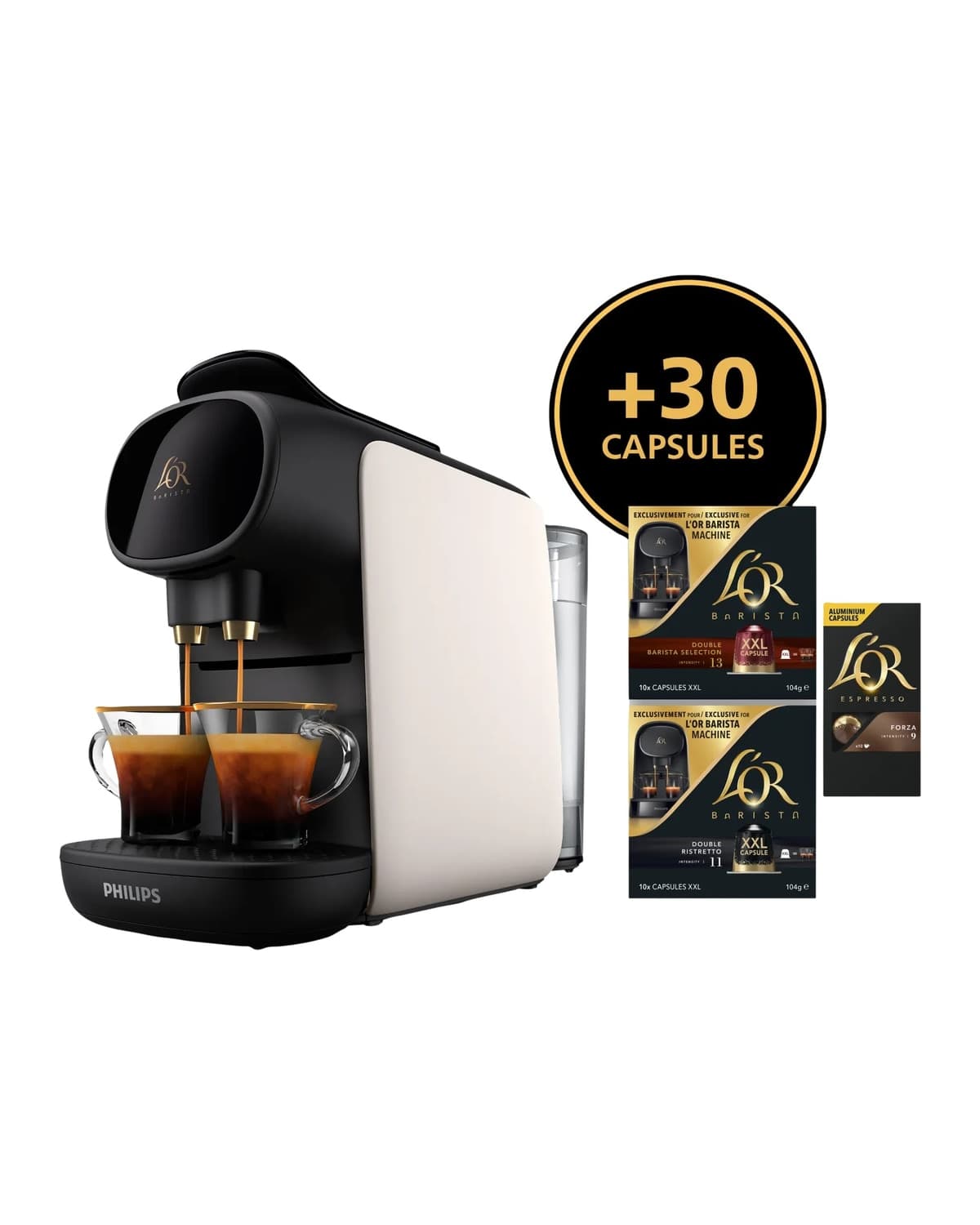 Philips L'OR Barista Sublime LM9012 capsulemachine in wit
