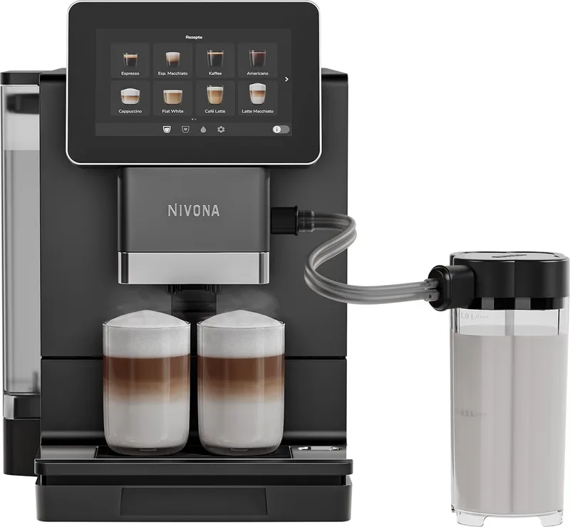 Nivona NIVO 9101 volautomatische espressomachine in mat zwart