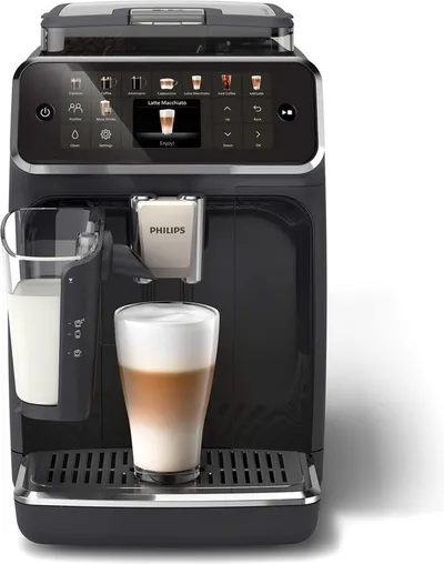 Philips 5500 Series LatteGo volautomatische espressomachine in zwart