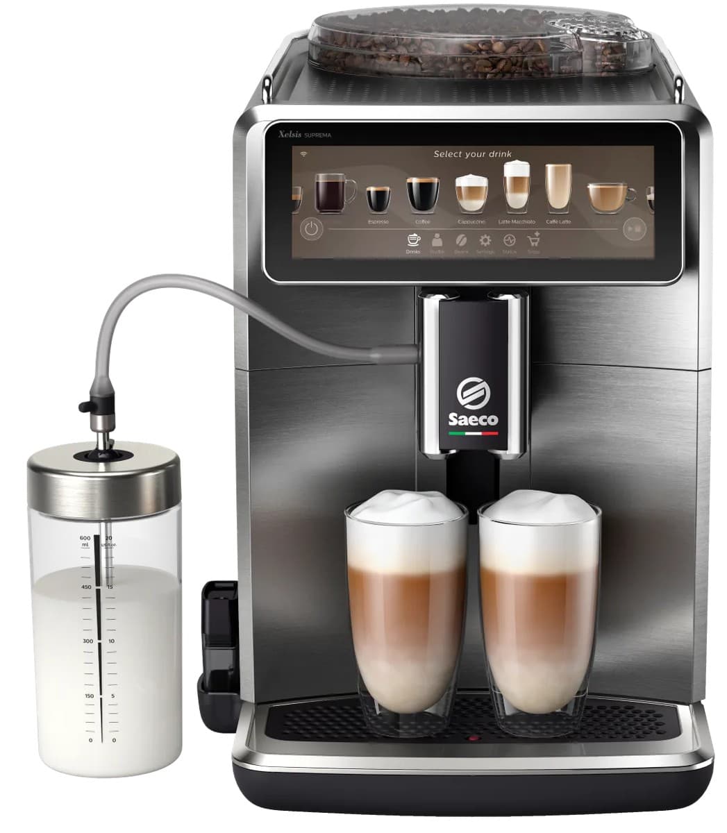 Saeco Xelsis Suprema SM8889/00 volautomaat met 7,8 inch touchscreen