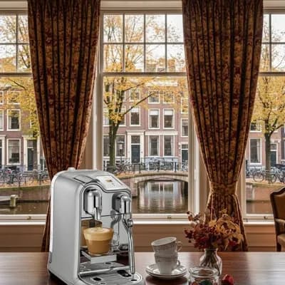 Sage Creatista Plus Nespresso machine met stoompijp