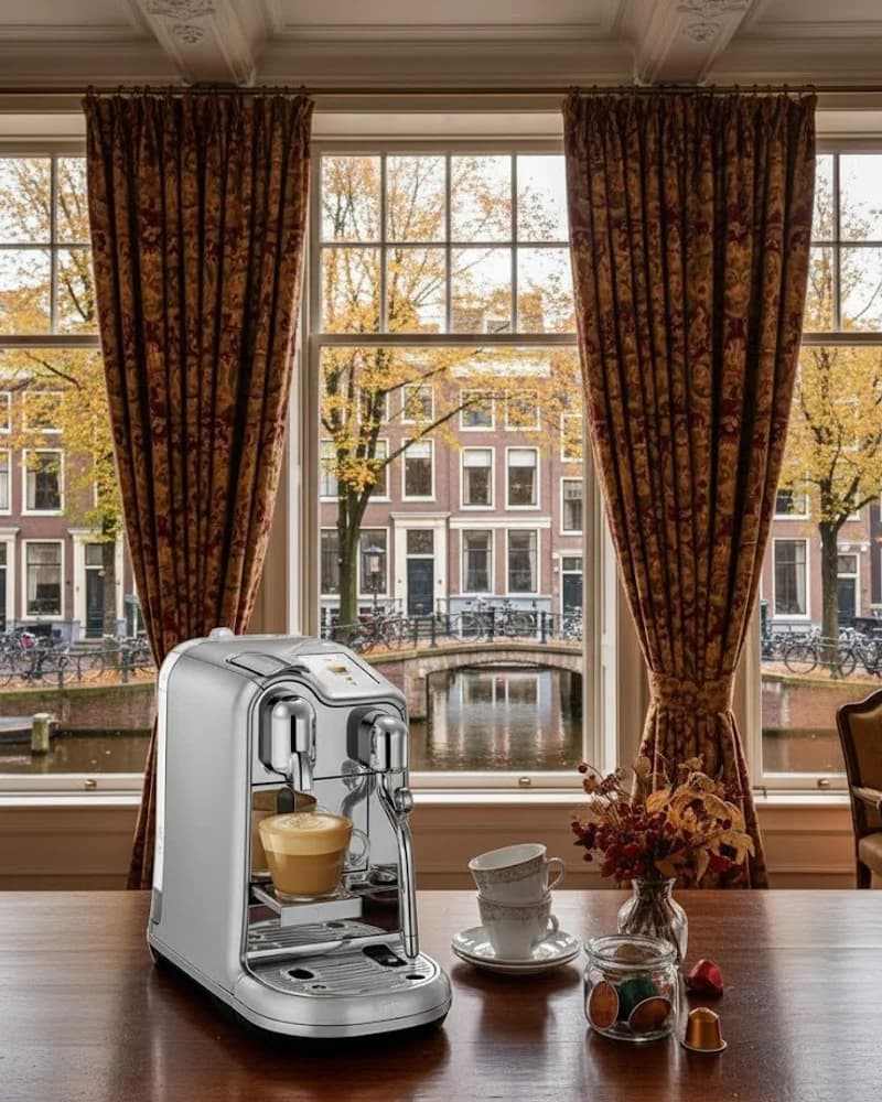 Sage Creatista Plus Nespresso machine met stoompijp