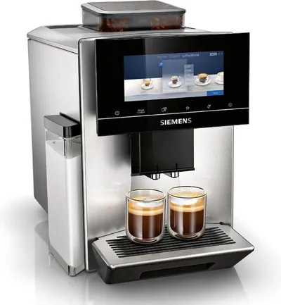 Siemens EQ.900 TQ903 volautomatische espressomachine in RVS